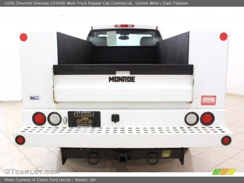 Summit White / Dark Titanium 2008 Chevrolet Silverado 2500HD Work Truck Regular Cab Commercial