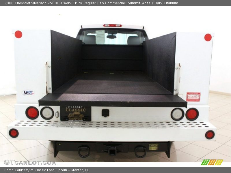 Summit White / Dark Titanium 2008 Chevrolet Silverado 2500HD Work Truck Regular Cab Commercial