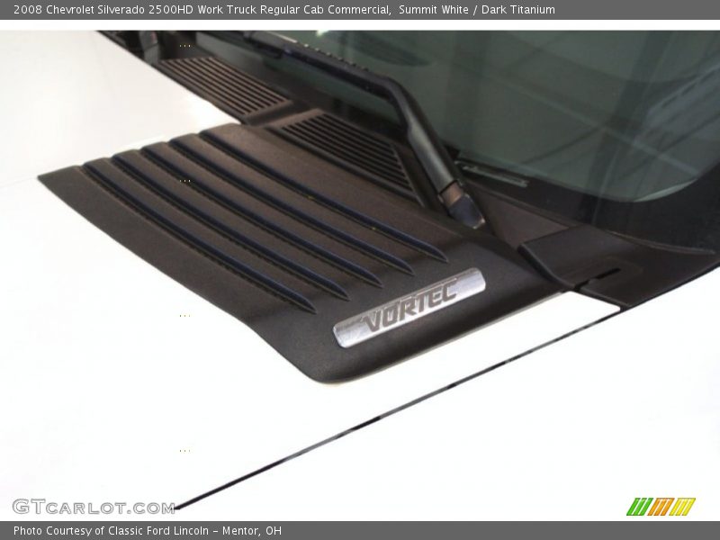 Summit White / Dark Titanium 2008 Chevrolet Silverado 2500HD Work Truck Regular Cab Commercial