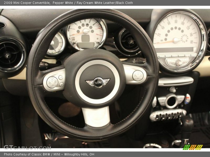  2009 Cooper Convertible Steering Wheel
