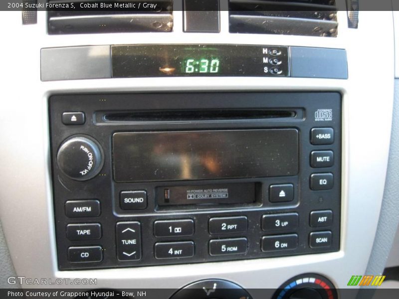 Cobalt Blue Metallic / Gray 2004 Suzuki Forenza S