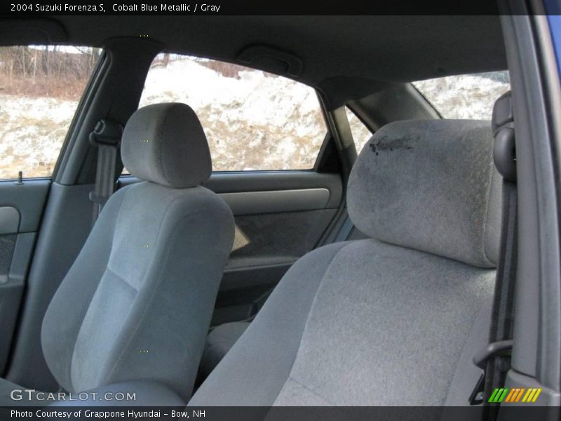 Cobalt Blue Metallic / Gray 2004 Suzuki Forenza S