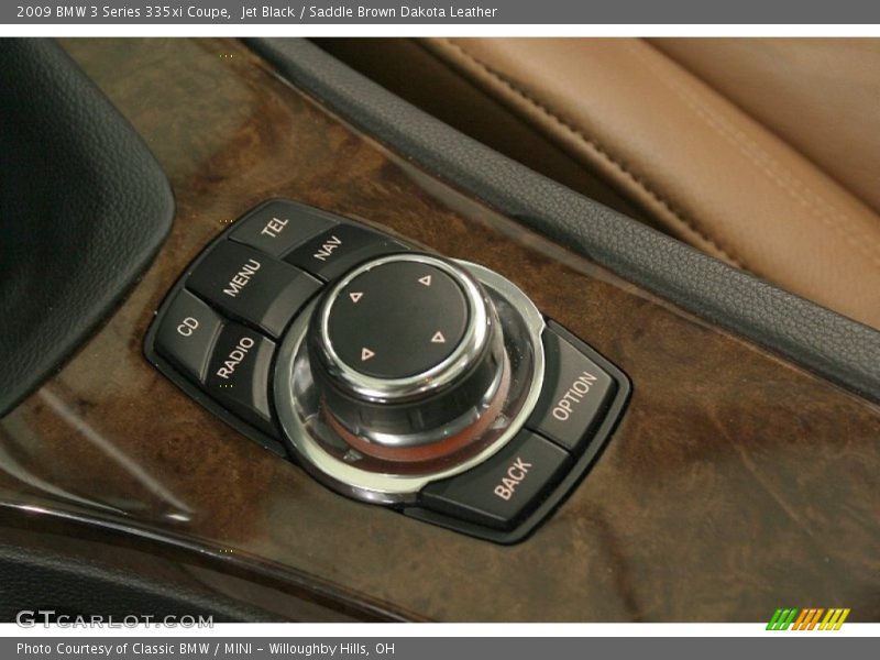 Jet Black / Saddle Brown Dakota Leather 2009 BMW 3 Series 335xi Coupe