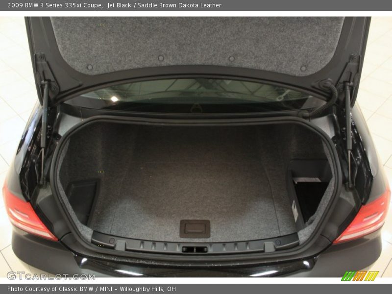 Jet Black / Saddle Brown Dakota Leather 2009 BMW 3 Series 335xi Coupe