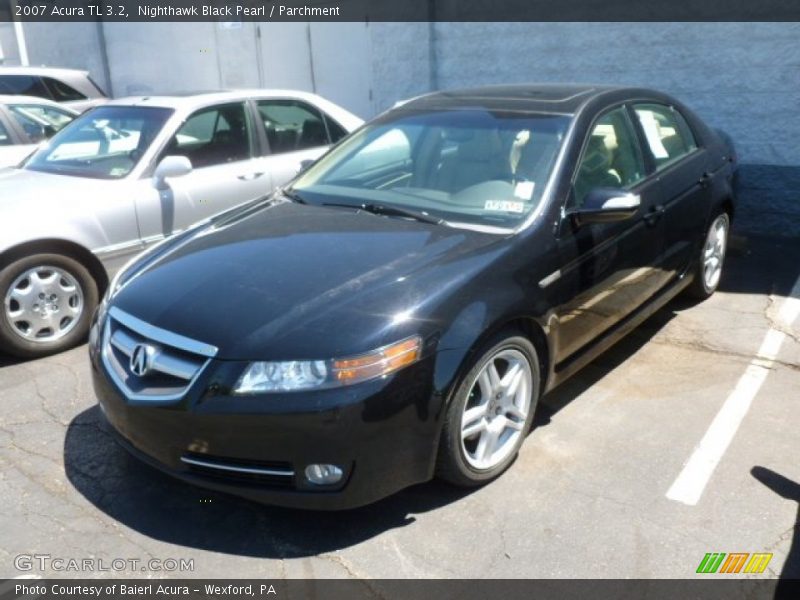 Nighthawk Black Pearl / Parchment 2007 Acura TL 3.2