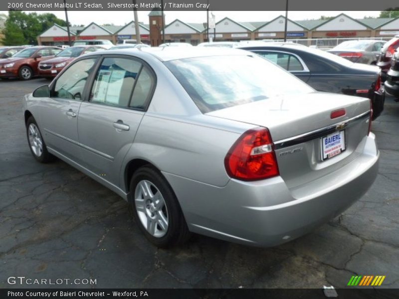 Silverstone Metallic / Titanium Gray 2006 Chevrolet Malibu LT Sedan