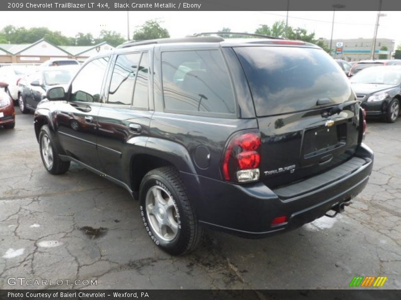 Black Granite Metallic / Ebony 2009 Chevrolet TrailBlazer LT 4x4