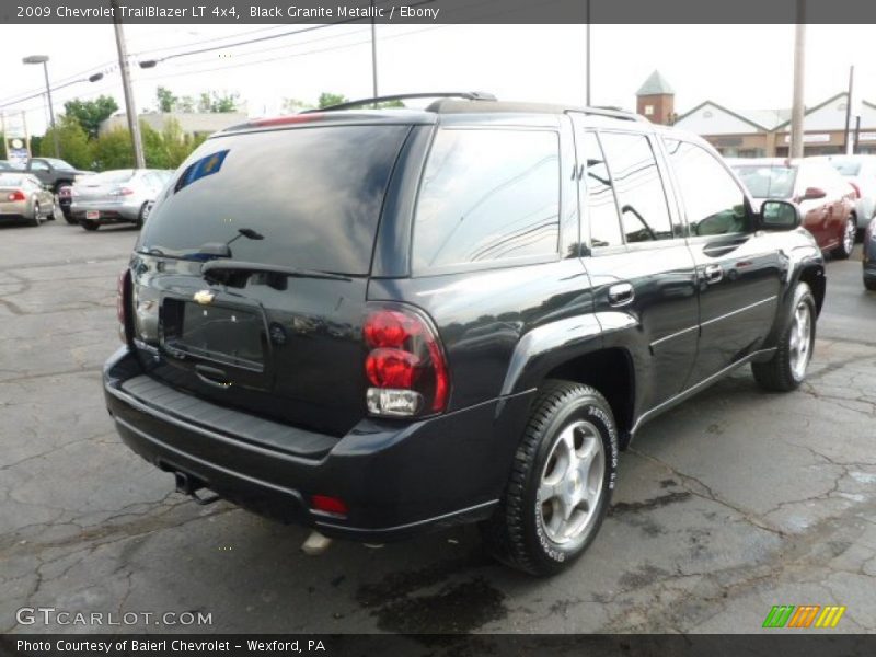 Black Granite Metallic / Ebony 2009 Chevrolet TrailBlazer LT 4x4