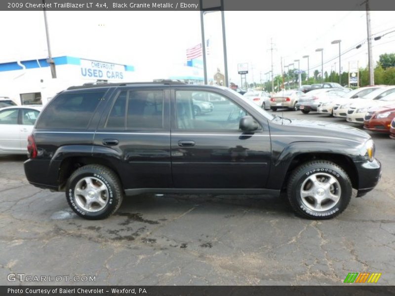 Black Granite Metallic / Ebony 2009 Chevrolet TrailBlazer LT 4x4