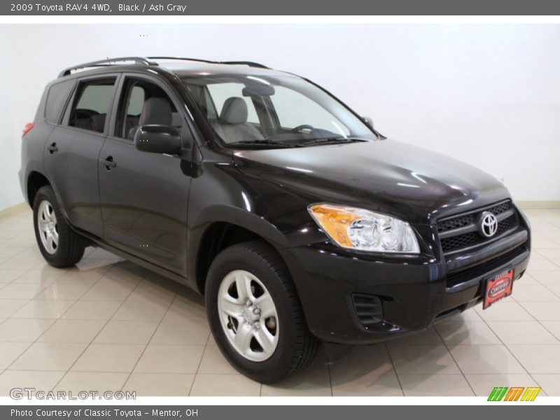 Black / Ash Gray 2009 Toyota RAV4 4WD