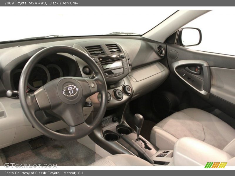 Black / Ash Gray 2009 Toyota RAV4 4WD
