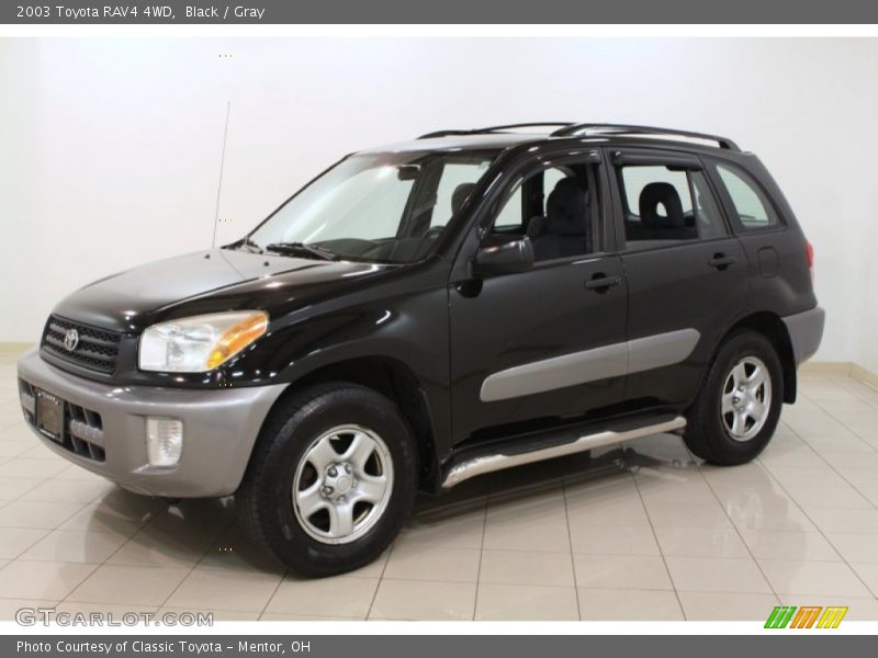 Black / Gray 2003 Toyota RAV4 4WD
