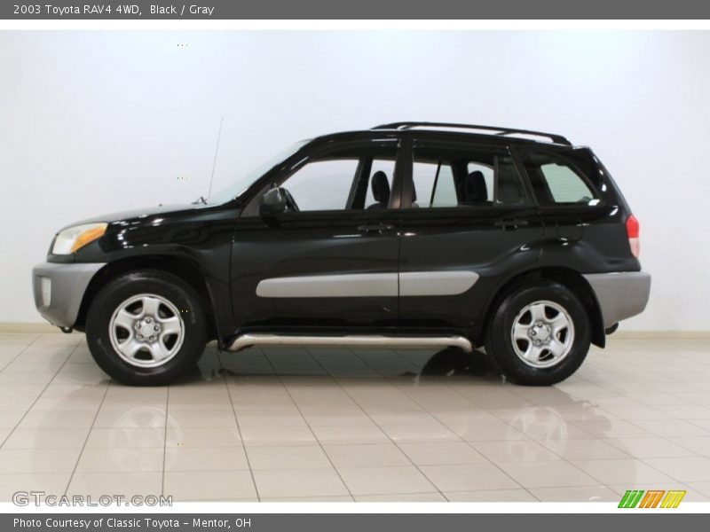 Black / Gray 2003 Toyota RAV4 4WD