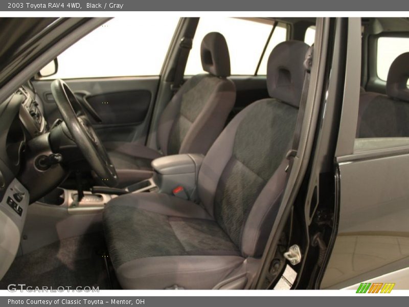 Black / Gray 2003 Toyota RAV4 4WD