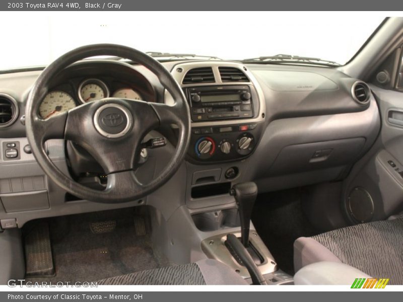 Black / Gray 2003 Toyota RAV4 4WD