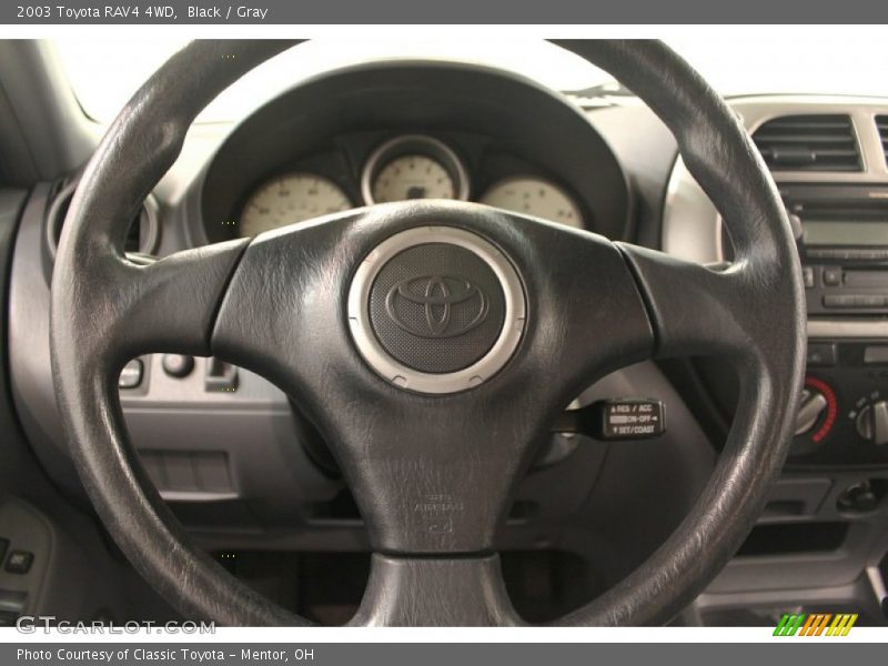 Black / Gray 2003 Toyota RAV4 4WD