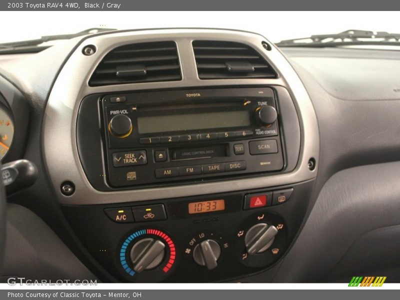 Black / Gray 2003 Toyota RAV4 4WD