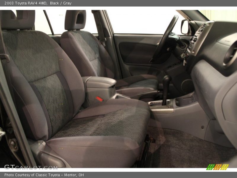 Black / Gray 2003 Toyota RAV4 4WD