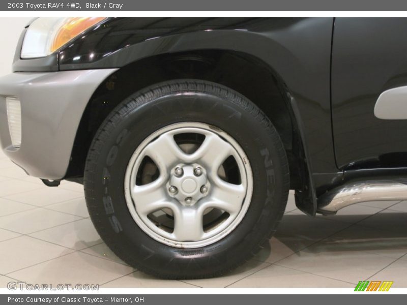 Black / Gray 2003 Toyota RAV4 4WD