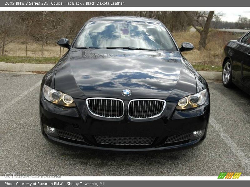 Jet Black / Black Dakota Leather 2009 BMW 3 Series 335i Coupe