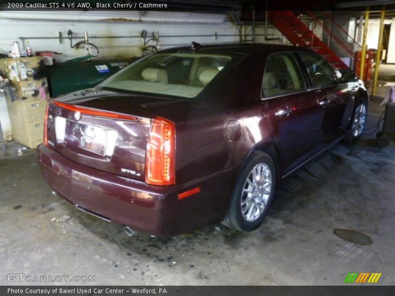 Black Cherry / Cashmere 2009 Cadillac STS 4 V6 AWD