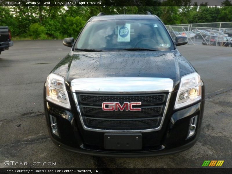 Onyx Black / Light Titanium 2010 GMC Terrain SLE AWD