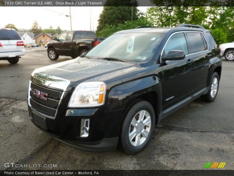 Onyx Black / Light Titanium 2010 GMC Terrain SLE AWD