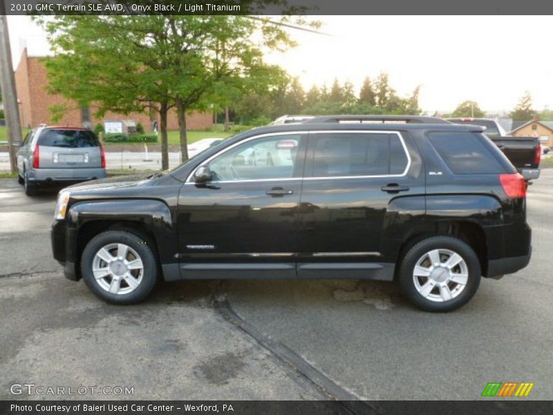 Onyx Black / Light Titanium 2010 GMC Terrain SLE AWD