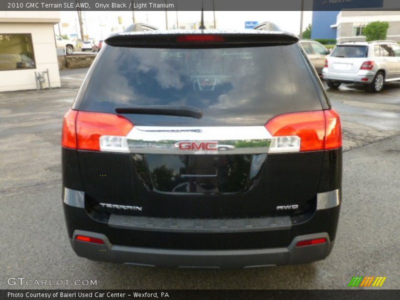 Onyx Black / Light Titanium 2010 GMC Terrain SLE AWD