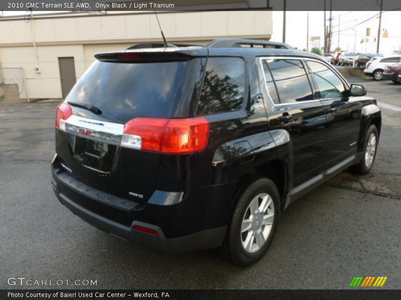 Onyx Black / Light Titanium 2010 GMC Terrain SLE AWD