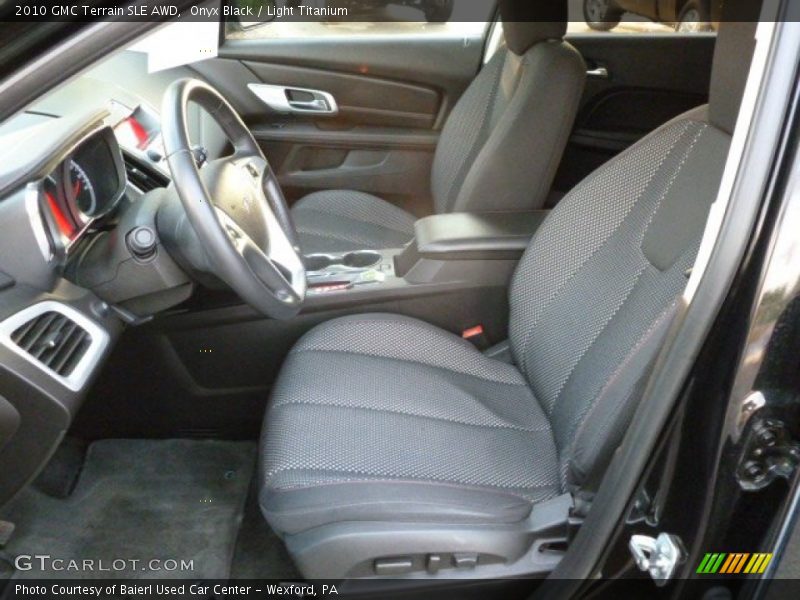 Onyx Black / Light Titanium 2010 GMC Terrain SLE AWD
