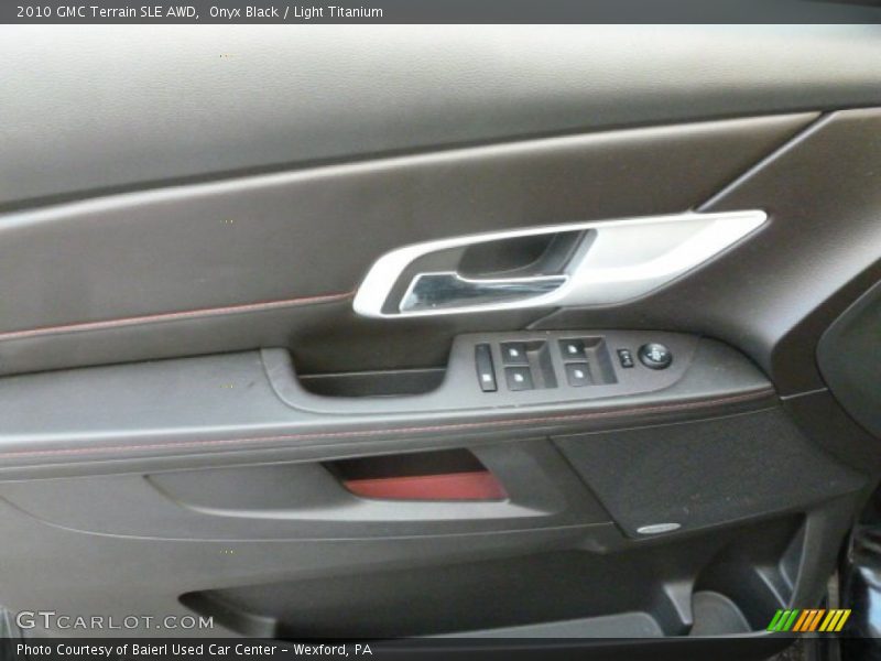 Onyx Black / Light Titanium 2010 GMC Terrain SLE AWD