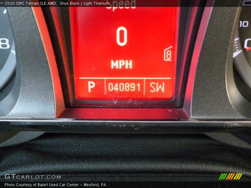 Onyx Black / Light Titanium 2010 GMC Terrain SLE AWD