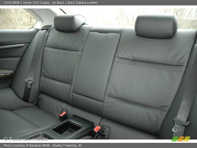 Jet Black / Black Dakota Leather 2009 BMW 3 Series 335i Coupe