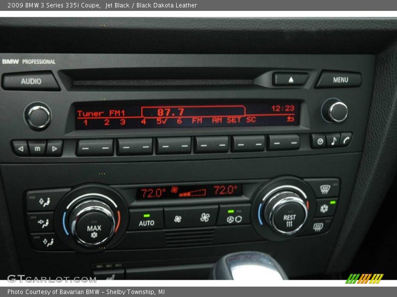 Jet Black / Black Dakota Leather 2009 BMW 3 Series 335i Coupe