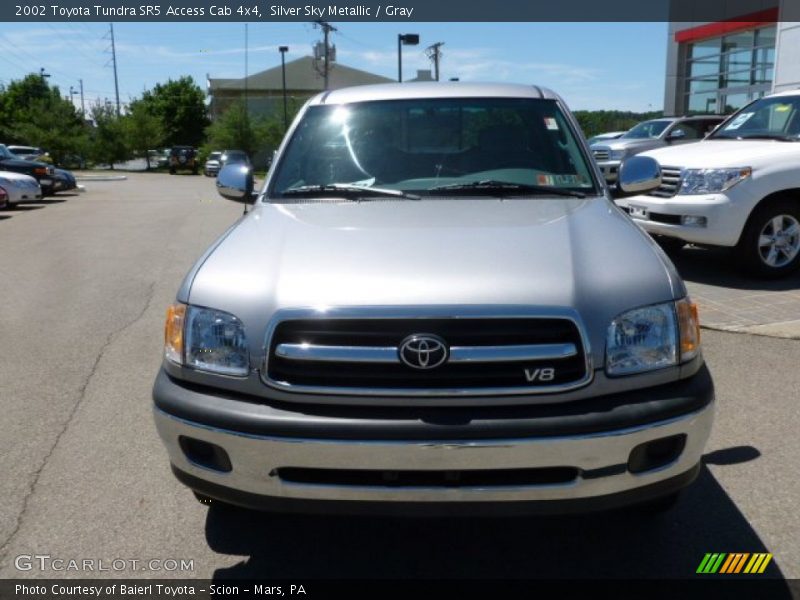 Silver Sky Metallic / Gray 2002 Toyota Tundra SR5 Access Cab 4x4