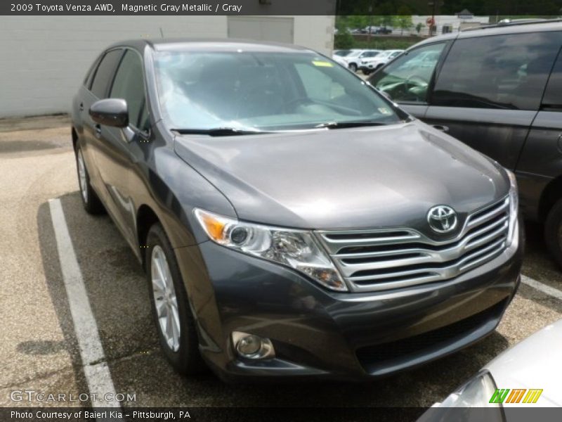 Magnetic Gray Metallic / Gray 2009 Toyota Venza AWD