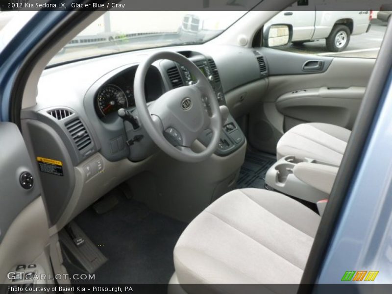 Glacier Blue / Gray 2012 Kia Sedona LX
