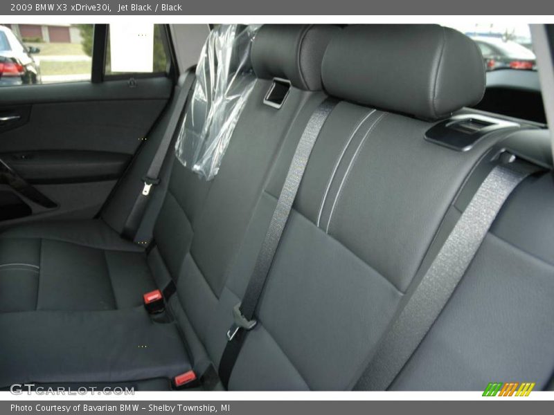 Jet Black / Black 2009 BMW X3 xDrive30i