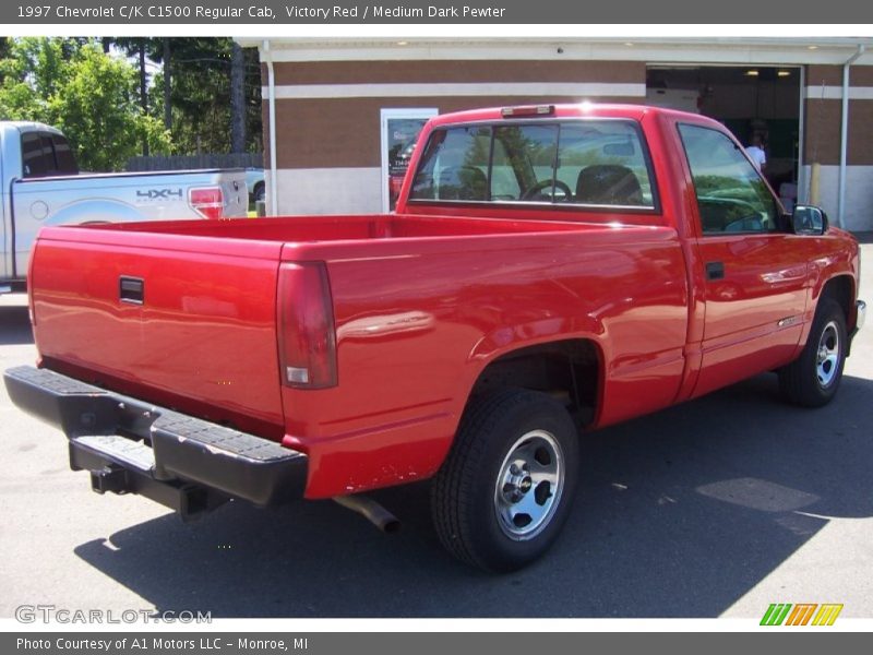 Victory Red / Medium Dark Pewter 1997 Chevrolet C/K C1500 Regular Cab