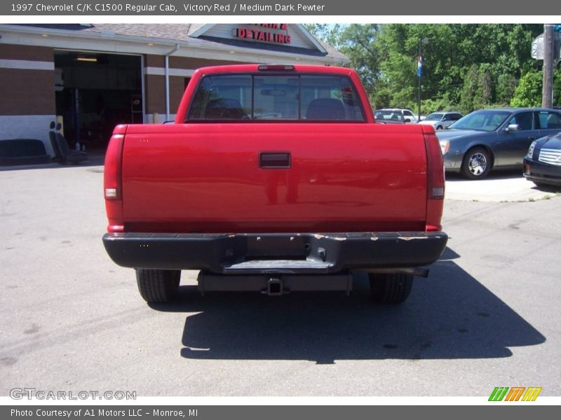 Victory Red / Medium Dark Pewter 1997 Chevrolet C/K C1500 Regular Cab