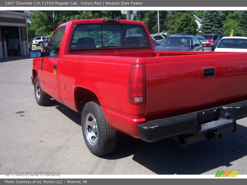 Victory Red / Medium Dark Pewter 1997 Chevrolet C/K C1500 Regular Cab