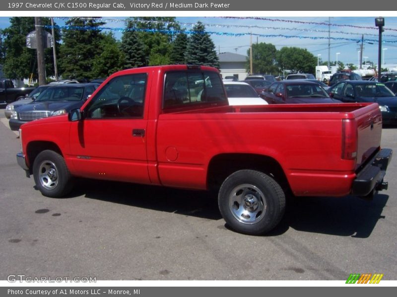 Victory Red / Medium Dark Pewter 1997 Chevrolet C/K C1500 Regular Cab