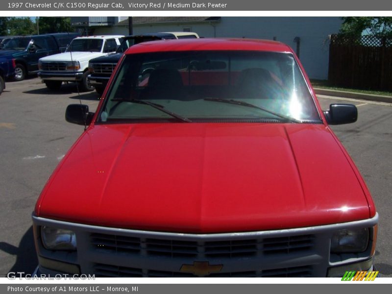 Victory Red / Medium Dark Pewter 1997 Chevrolet C/K C1500 Regular Cab
