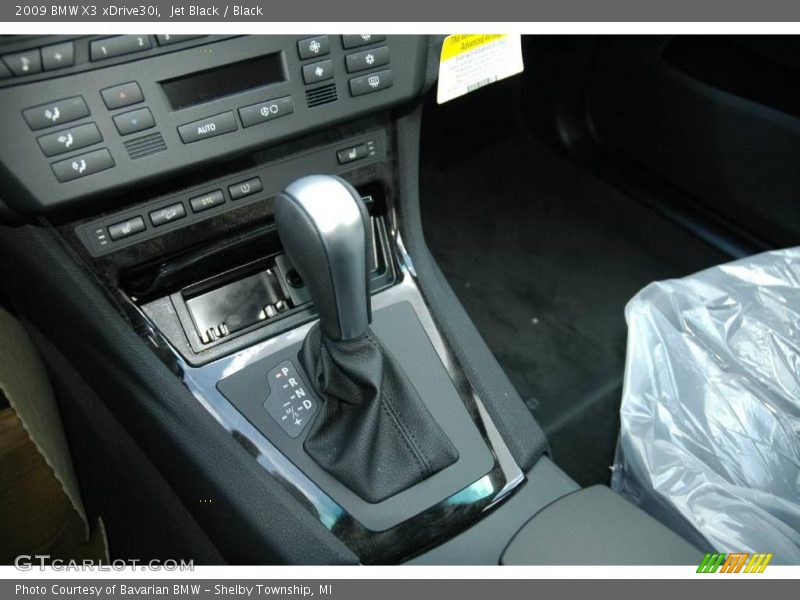 Jet Black / Black 2009 BMW X3 xDrive30i