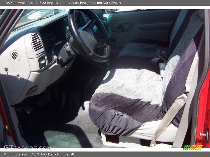 Victory Red / Medium Dark Pewter 1997 Chevrolet C/K C1500 Regular Cab