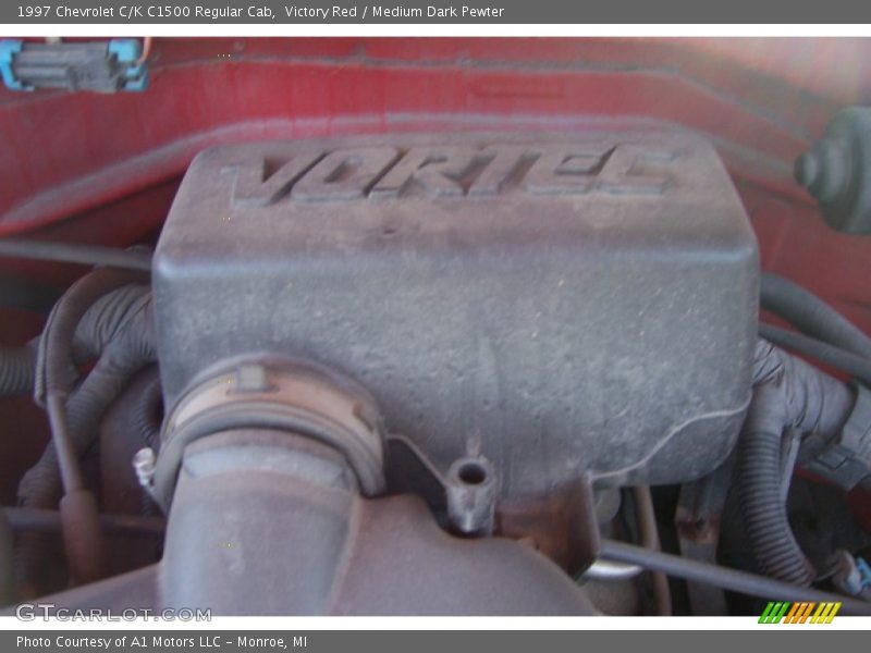 Victory Red / Medium Dark Pewter 1997 Chevrolet C/K C1500 Regular Cab