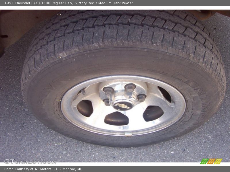 Victory Red / Medium Dark Pewter 1997 Chevrolet C/K C1500 Regular Cab