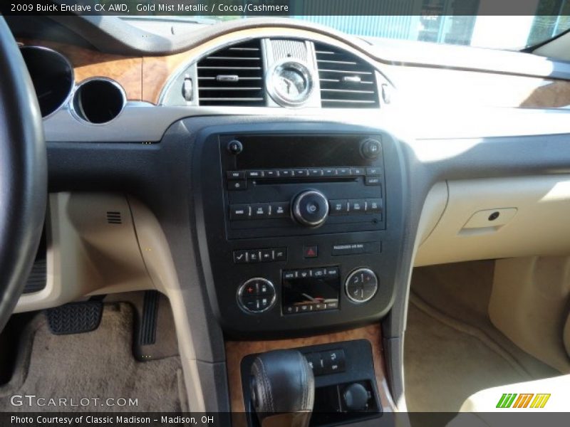 Gold Mist Metallic / Cocoa/Cashmere 2009 Buick Enclave CX AWD