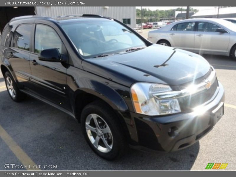 Black / Light Gray 2008 Chevrolet Equinox LT